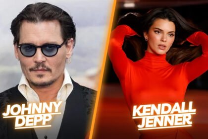 Kendall Jenner and Johnny Depp