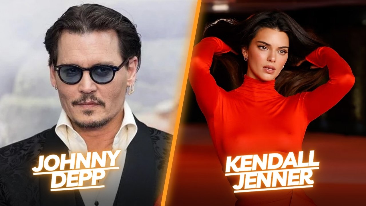 Kendall Jenner and Johnny Depp