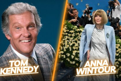 Tom Kennedy and Anna Wintour