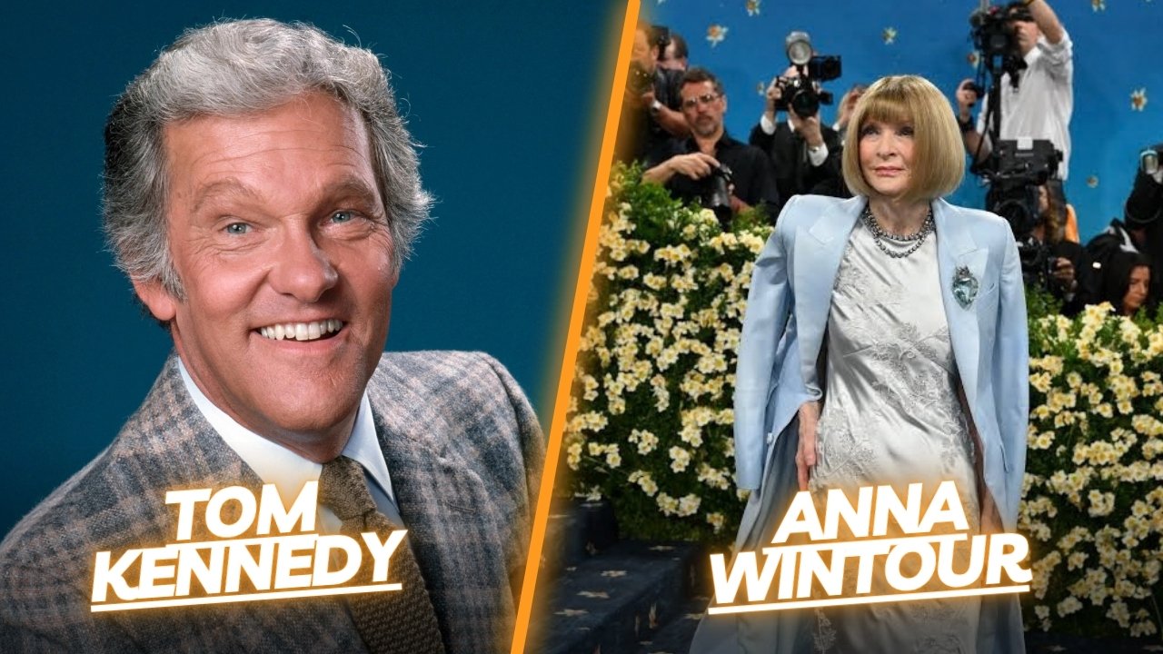 Tom Kennedy and Anna Wintour