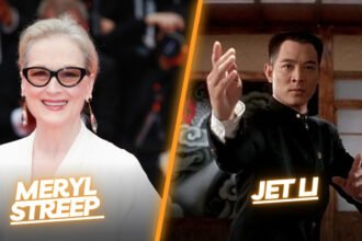 Meryl Streep and Jet Li