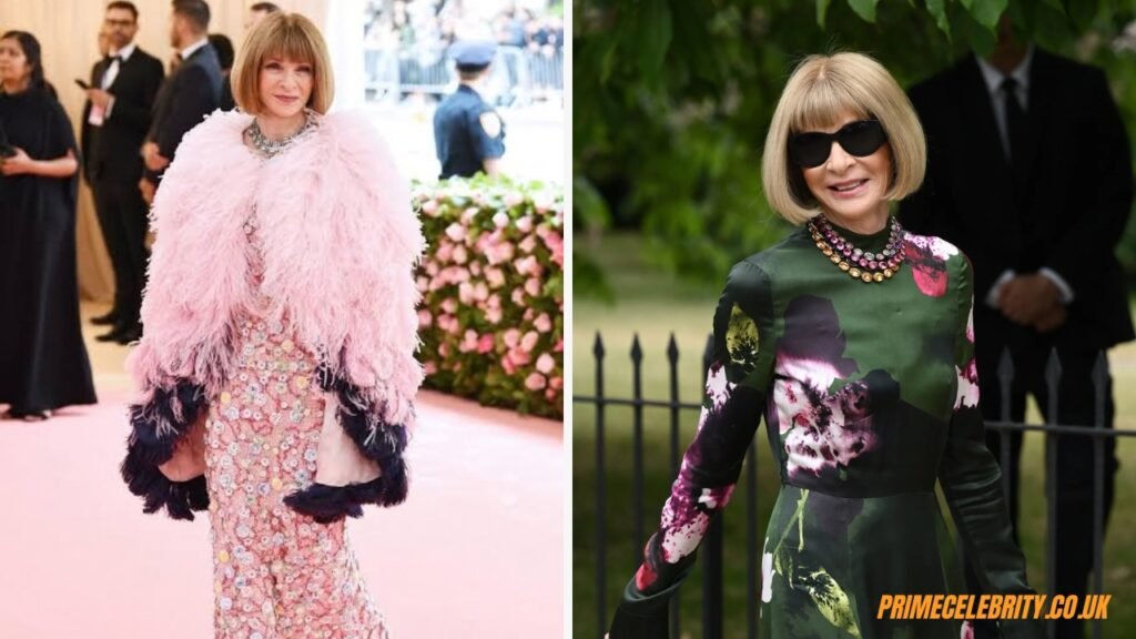 Tom Kennedy and Anna Wintour