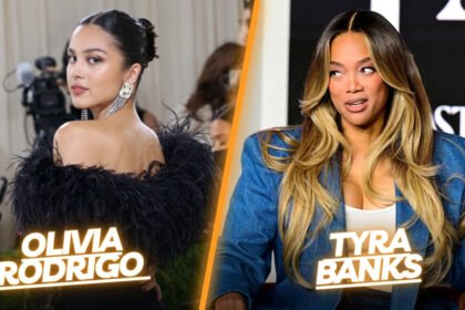 Olivia Rodrigo and Tyra Banks