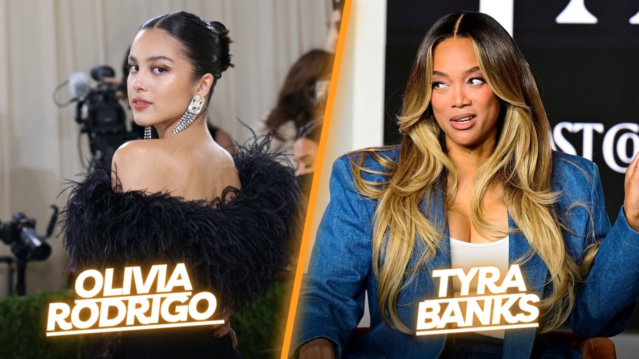 Olivia Rodrigo and Tyra Banks